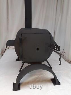 (£1? 5? 0?) Wood STOVE Querky Unique Off-grid Outdoor Cooking Stylish Simple Bbq