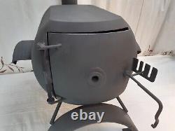 (£1? 5? 0?) Wood STOVE Querky Unique Off-grid Outdoor Cooking Stylish Simple Bbq