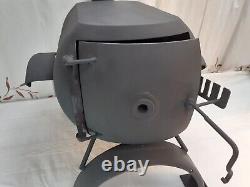 (£1? 5? 0?) Wood STOVE Querky Unique Off-grid Outdoor Cooking Stylish Simple Bbq