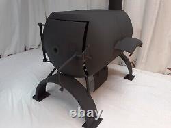 (£1? 5? 0?) Wood STOVE Querky Unique Off-grid Outdoor Cooking Stylish Simple Bbq