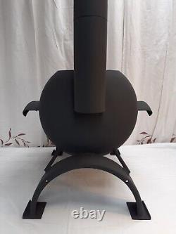 (£1? 5? 0?) Wood STOVE Querky Unique Off-grid Outdoor Cooking Stylish Simple Bbq