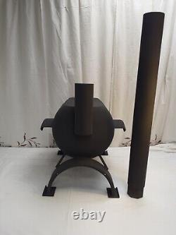 (£1? 5? 0?) Wood STOVE Querky Unique Off-grid Outdoor Cooking Stylish Simple Bbq