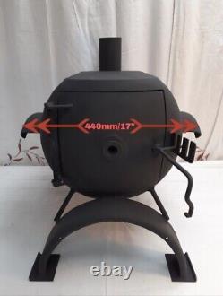 (£1? 5? 0?) Wood STOVE Querky Unique Off-grid Outdoor Cooking Stylish Simple Bbq