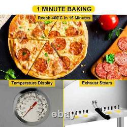 12 Portable Pizza Oven Wood Fired Food Grade Stainless Steel For Outdoor