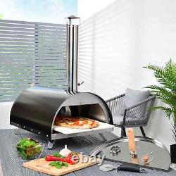 13'' Pizza Original BBQ Wood Fired Pizza Oven Portable, Table Top, Outdoor Oven