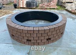 135 cm Fire Pit Brick Kit Bricks Stone Fire Place Heater wood burner heatproof