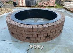 135 cm Fire Pit Brick Kit Bricks Stone Fire Place Heater wood burner heatproof