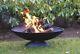 23 Round Fire Pit Garden Outdoor Patio Heater Iron Bowl Log Wood Burner Stand