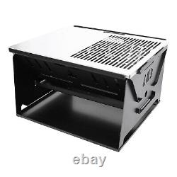 2in1 Fire Pit Barbecue BBQ Outdoor Cooking Grill Braai Garden Patio Heater Party