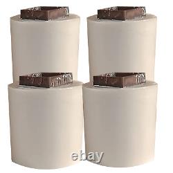 4X Wood Firepiit Garden 8 Hour Wax Refill Smokeless for Crop Candle fire pits