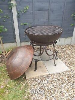 70cm Indian Fire Bowl/ Fire Pit Kadai BBQ Canvey Island