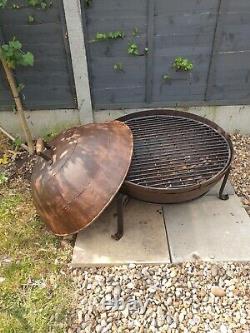 70cm Indian Fire Bowl/ Fire Pit Kadai BBQ Canvey Island