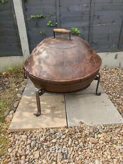 70cm Indian Fire Bowl/ Fire Pit Kadai BBQ Canvey Island