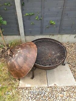 70cm Indian Fire Bowl/ Fire Pit Kadai BBQ Canvey Island