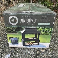 Al Fresco Belmont Fire Pit Patio Garden Log Burner Outdoor Camping Chiminea New