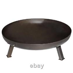 BUSCHBECK IFEN Steel Fire Pit 80cm Diameter Log Wood Charcoal Burner New Boxed