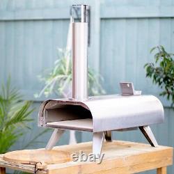 BlazeBox Wood Stone Fire Steel Pizza Oven Outdoor Garden Portable Smoke BBQ NEW