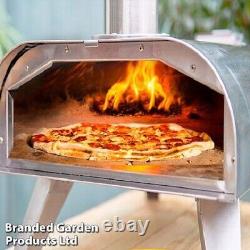 BlazeBox Wood Stone Fire Steel Pizza Oven Outdoor Garden Portable Smoke BBQ NEW