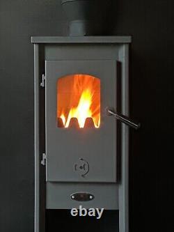 Blist 6kW log burner stove Wood burner Multifuel fire Freestanding Man cave shed