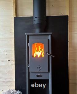 Blist 6kW log burner stove Wood burner Multifuel fire Freestanding Man cave shed