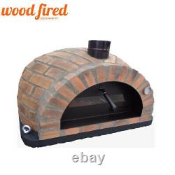 Brick outdoor wood fired Pizza oven 100cm brick Pro-Italian stone