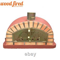 Brick outdoor wood fired Pizza oven 100cm brick red Italian model