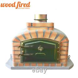 Brick outdoor wood fired Pizza oven 100cm grey exclusive model