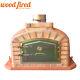 Brick Outdoor Wood Fired Pizza Oven 100cm Terracotta Exclusive Model
