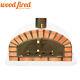 Brick Outdoor Wood Fired Pizza Oven 100cm X 100cm Italian Model