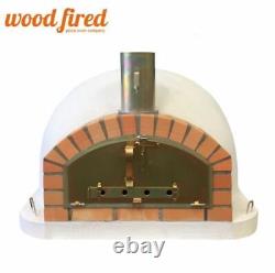 Brick outdoor wood fired Pizza oven 100cm x 100cm premium Italian model