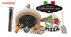 Brick outdoor wood fired Pizza oven 100cm x 100cm superior in Beige