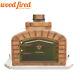 Brick Outdoor Wood Fired Pizza Oven 80cm White Exclusive Model