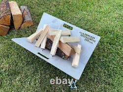 Camping Kindling Wood Store Firepit Outdoor Heating Seating Fire Show Display