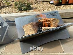 Camping Kindling Wood Store Firepit Outdoor Heating Seating Fire Show Display