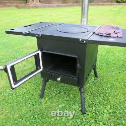 Camping Wood burning Stove Fire Portable and Folding