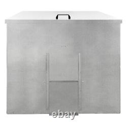 Coal Storage Bunker Galvanised Steel Metal Rust & Rodent Proof Wood Fire