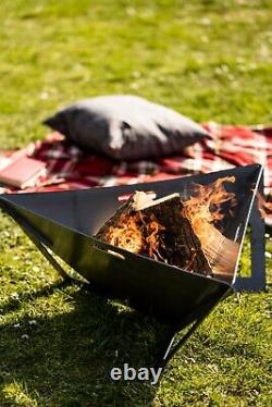 Collapsible Small Flat Pack Firepit Fire Pit