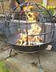 Custom Built Outdoor Patio Fire Pit Log/wood Burner. Hand Made One Of A Kind