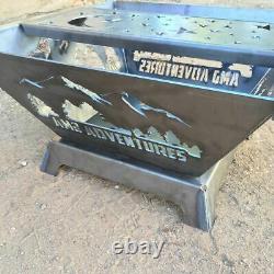 Custom Steel Collapsible Fire Pit