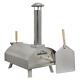 Dellonda Portable Wood-fired Pizza Oven And Smoking Oven Stainless Steel