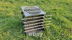 Doner Kebab, Shawarma, Grill, Wood Fire, Two Sided, Collapsible, Portable 3 mm