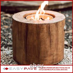 El Fuego Wood Fire Pit Outdoor Heater / Crop Candle