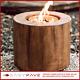 El Fuego Wood Fire Pit Outdoor Heater / Crop Candle