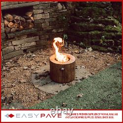 El Fuego Wood Fire Pit Outdoor Heater / Crop Candle