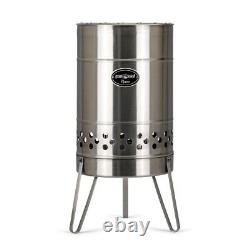 Feuerhand Pyron Barrel Type Fire Pit Outdoor Heater & Cooking, camping or garden