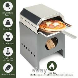 Fire Pit & 12 Pizza Oven, Wood, Coal, UK Made Outdoor Cooking, Camping