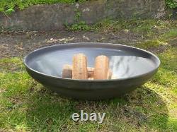 Fire Pit Bowl Large 2ft Soild Steel Made in UK Patio Heater BBQ