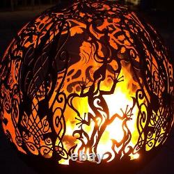 Fire Pit Four Elements- Firepit Ball Pit Patio Heater Fire Globe Bowl Christmas