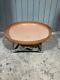 Fire Pits Large Circular Metal With Cooking Grill And Chrome Finish Stand 36cm