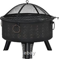 Firepit BBQ Grill Garden Patio Heater Stove Fire Pit Brazier Barbecue